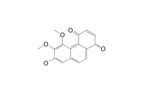 7-HYDROXY-5,6-DIMETHOXY-1,4-PHENANTHRENEQUINONE