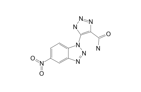 4-[5-NITRO-BENZOTRIAZOL-1-YL]-5-CARBOXAMIDO-1,2,3-TRIAZOLE