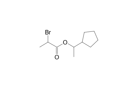 1-Cyclopentylethyl 2-bromopropanoate