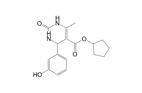 5-pyrimidinecarboxylic acid, 1,2,3,4-tetrahydro-4-(3-hydroxyphenyl)-6-methyl-2-oxo-, cyclopentyl ester