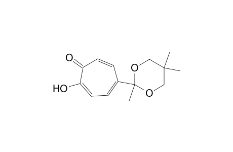 5-(2,5,5-Trimethyl-1,3-dioxan-2-yl)tropolone