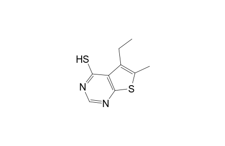 5-Ethyl-6-methyl-3H-thieno[2,3-d]pyrimidine-4-thione