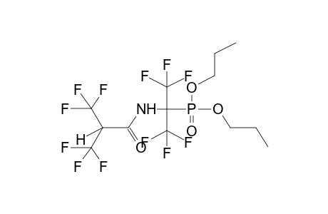 2-HYDROHEXAFLUOROISOBUTYIC ACID, N-(2-DIPROPYLPHOSPHORYLHEXAFLUORO-2-PROPYL)AMIDE