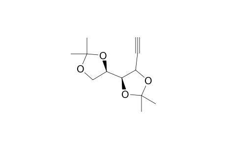 (2,2,2',2'-Tetramethyl-[4(S),4'(S)-bi[[1,3]dioxolanyl]-5(R)-yl)ethyne