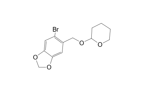 2-Bromo-4,5-methylenedioxybenzyl 1-tetrahydropyranyl ether