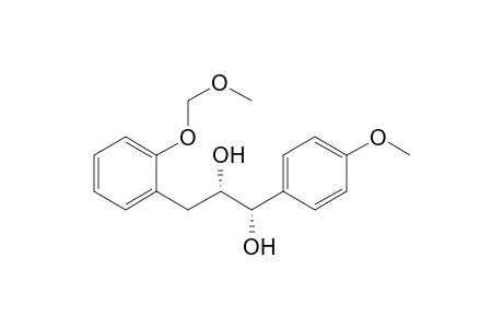 (1S,2S)-syn-1-(4'-Methoxyphenyl)-3-(2"-methoxymethyloxyphenyl)propane-1,2-diol