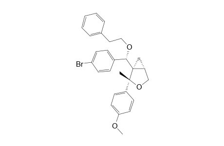(1R,2R,5S)-1-((S)-(4-bromophenyl)(phenethoxy)methyl)-2-(4-methoxyphenyl)-2-methyl-3-oxabicyclo[3.1.0]hexane