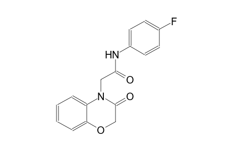 N-(4-fluorophenyl)-2-(3-oxo-2,3-dihydro-4H-1,4-benzoxazin-4-yl)acetamide