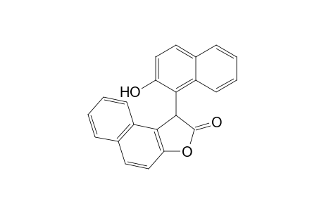 Naphtho[2,1-b]furan-2(1H)-one, 1-(2-hydroxy-1-naphthalenyl)-