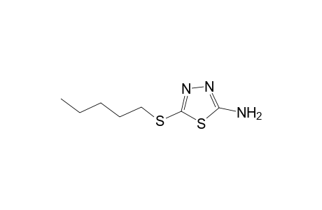 1,3,4-Thiadiazol-2-amine, 5-(pentylthio)-