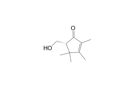 (R)-5-(Hydroxymethyl)-2,3,4,4-tetramethylcyclopent-2-enone