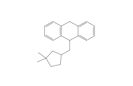 9-[(4',4'-Dimethylcyclopentyl)methyl]-9,10-dihydroanthracene