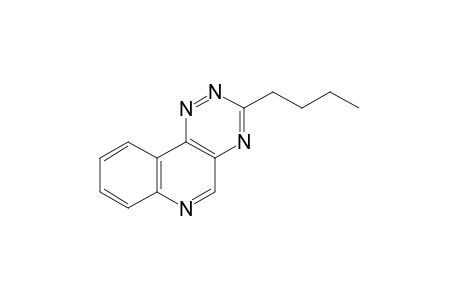 3-butyl-as-triazino[5,6-c]quinoline