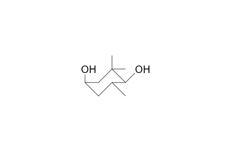 2,2,6E-Trimethyl-1E,4a-cyclohexanediol