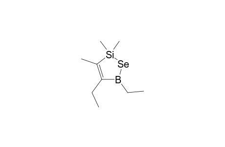 4,5-diethyl-2,2,3-trimethyl-1,2,5-selenasilaborole