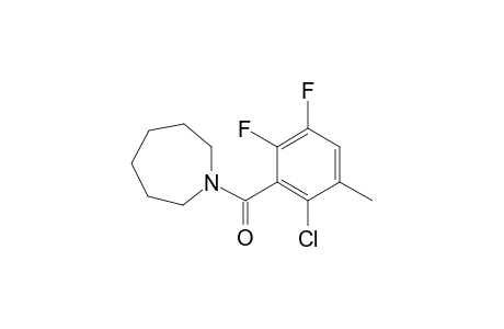 Methanone, (1-azepanyl)(2-chloro-5,6-difluoro-3-methylphenyl)-