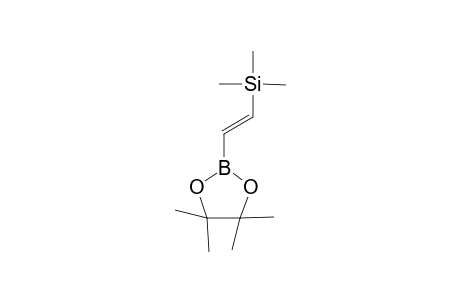 Trimethyl-[(E)-2-(4,4,5,5-tetramethyl-1,3,2-dioxaborolan-2-yl)ethenyl]silane