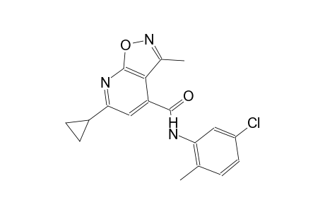isoxazolo[5,4-b]pyridine-4-carboxamide, N-(5-chloro-2-methylphenyl)-6-cyclopropyl-3-methyl-