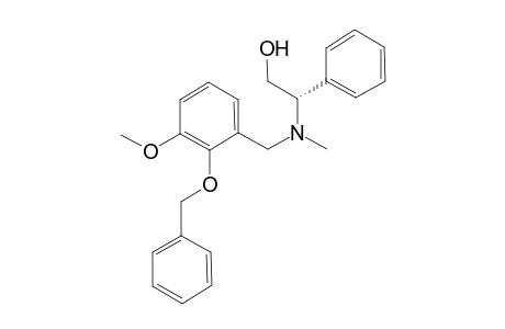 (2S)-2-[(2-benzoxy-3-methoxy-benzyl)-methyl-amino]-2-phenyl-ethanol