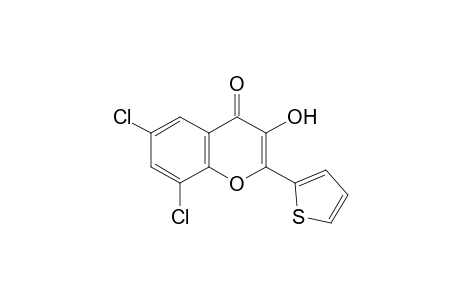 6,8-dichloro-3-hydroxy-2-(2-thienyl)chromone
