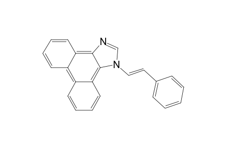 1H-Phenanthro[9,10-d]imidazole, 1-(2-phenylethenyl)-, (E)-