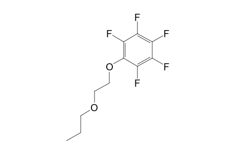 2-(Pentafluorophenoxy)ethanol, N-propyl ether