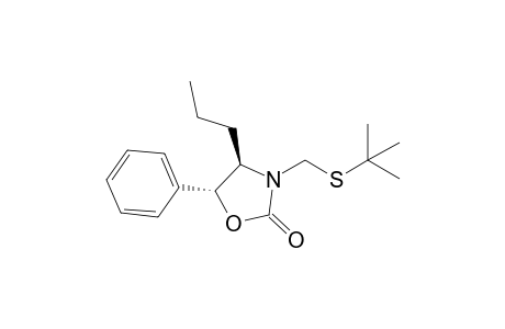 (4R,5R)-3-(tert-butylsulfanylmethyl)-5-phenyl-4-propyl-oxazolidin-2-one