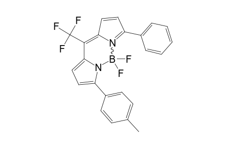 4,4-DIFLUORO-3-(4-METHYLPHENYL)-5-PHENYL-8-TRIFLUOROMETHYL-4-BORA-3A,4A-DIAZA-S-INDACENE