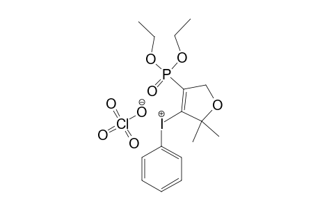 PHENYL-(2,2-DIMETHYL-4-(DIETHYLPHOSPHONO)-2,5-DIHYDRO-3-FURYL)-IODONIUM-PERCHLORATE