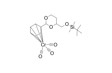 Tricarbonyl-[4-{(t-butyldimethylsilyl)oxy}methyl-2-(.eta.(6)-phenyl-1,3-dioxan]chromium