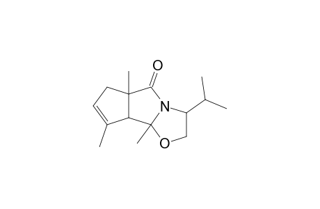 2,3,5a,6,8a,8b-Hexahydro-3-isopropyl-5a,8,8b-trimethyl-5H-cyclopenta[3,4]pyrrolo[2,1-b]oxazol-5-one