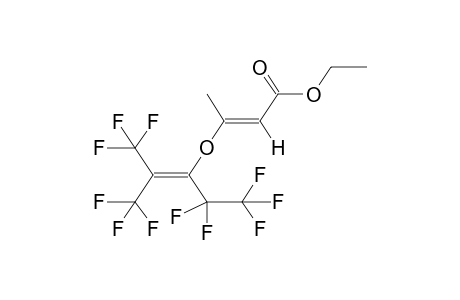 (E)-2,2-BIS(TRIFLUOROMETHYL)-1-PENTAFLUOROETHYL-1'-METHYL-2'-CARBOETHOXYDIVINYL ETHER