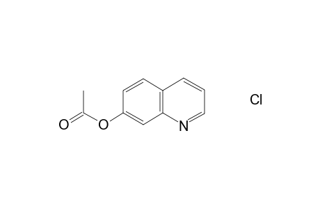 7-Quinolinol, acetate hydrochloride