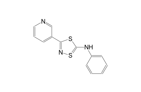 N-phenyl-3-(3-pyridinyl)-1lambda~4~,4,2-dithiazol-5-amine