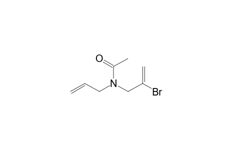 N-(2-bromanylprop-2-enyl)-N-prop-2-enyl-ethanamide