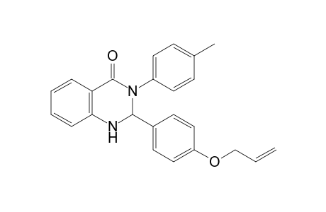 Quinazolin-4(3H)-one, 1,2-dihydro-2-(4-allyloxyphenyl)-3-(4-methylphenyl)-