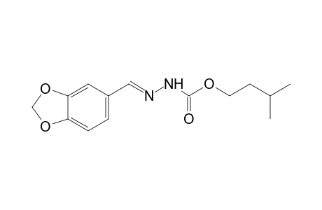 3-piperonylidenecarbazic acid, isopentyl ester