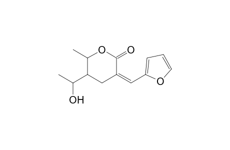 3-Furfurylidene-5-(1'-hydroxyethyl)-6-methyltetrahydro-2H-pyran-2-one
