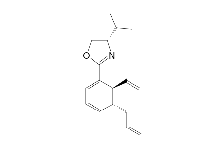 (-)-(4S)-2-[(5R,6S)-5-Allyl-6-vinlcyclohexa-1,3-dienyl]-4-isopropyl-4,5-dihydrooxazole