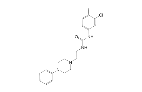 urea, N-(3-chloro-4-methylphenyl)-N'-[2-(4-phenyl-1-piperazinyl)ethyl]-
