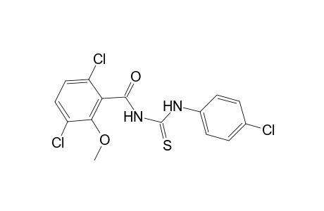 Thiourea, N-(4-chlorophenyl)-N'-(3,6-dichloro-2-methoxybenzoyl)-