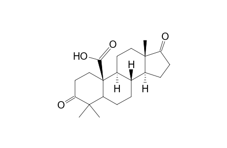 4,4-DIMETHYL-3,17-DIOXOANDROSTAN-19-OIC ACID