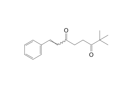 7,7-dimethyl-1-phenyl-1-octene-,6-dione