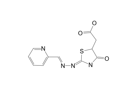 [2-(2-PYRIDYL-METHYLEN-HYDRAZONE)-4-OXO-1,3-THIAZOLIDIN-5-YL]-ACETIC-ACID