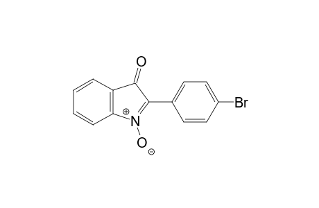 2-(p-bromophenyl)-3H-indol-3-one, 1-oxide
