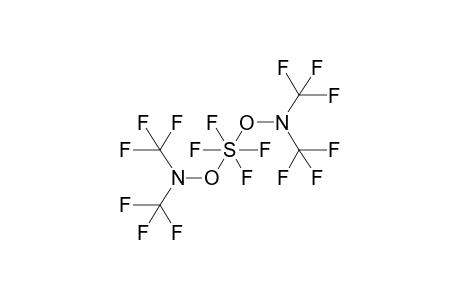 SULPHUR BIS(HEXAFLUORODIMETHYLHYDROXYLAMINO)TETRAFLUORIDE