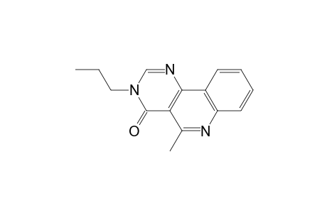 5-Methyl-3-propylpyrimido[5,4-c]quinolin-4(3H)-one