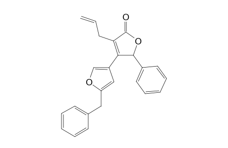 3-Allyl-4-(3'-(5'-benzylfuranyl)-5-phenyl-2(5)-furanone
