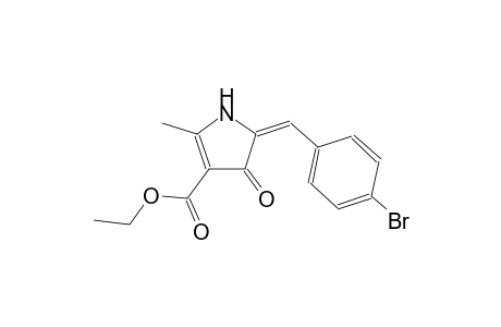 ethyl (5E)-5-(4-bromobenzylidene)-2-methyl-4-oxo-4,5-dihydro-1H-pyrrole-3-carboxylate