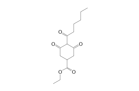 2-HEXANOYL-5-CARBOXYETHYL-CYClOHEXANE-1,3-DIONE